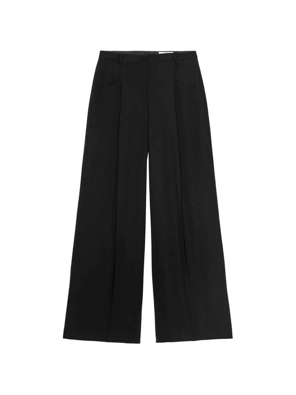 Zara ZW Collection Wide Leg Pleated Pants